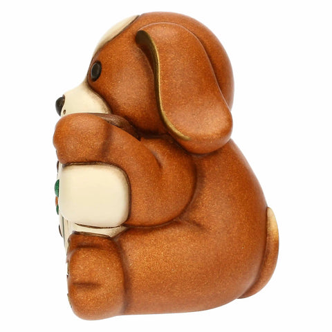 Cane Todo Buon Anno 2026 in ceramica