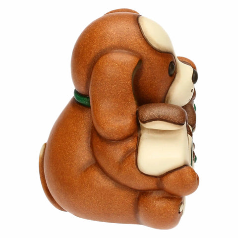 Cane Todo Buon Anno 2026 in ceramica