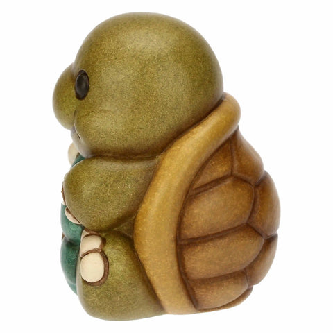 Mini tartaruga Betta portafortuna in ceramica