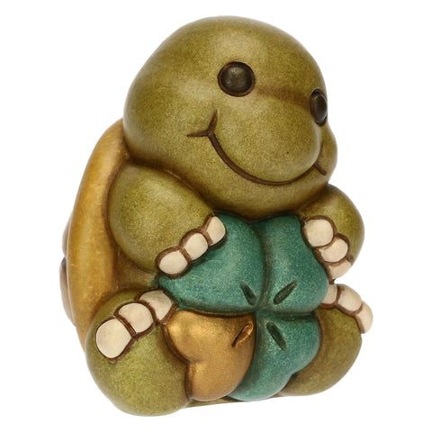Mini tartaruga Betta portafortuna in ceramica