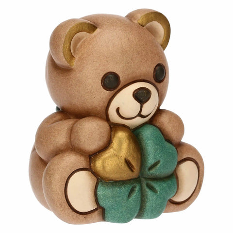 Mini Teddy portafortuna in ceramica