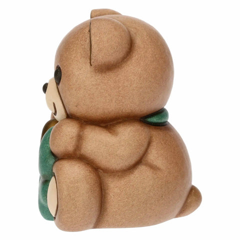 Mini Teddy portafortuna in ceramica