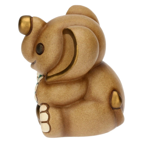 Mini elefante Elly portafortuna in ceramica