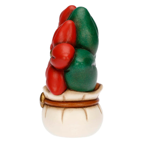 Stella di Natale in ceramica, media