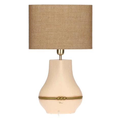 Lampada in ceramica Country Bloom, grande