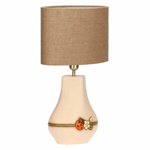 Lampada in ceramica Country Bloom, grande
