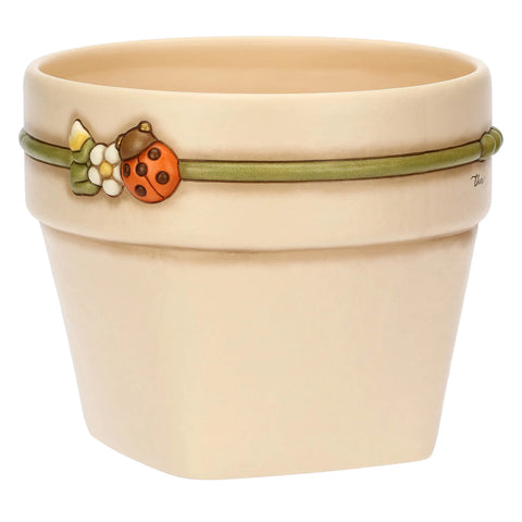 Cachepot in ceramica Country Bloom, medio