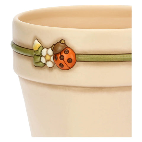 Cachepot in ceramica Country Bloom, medio