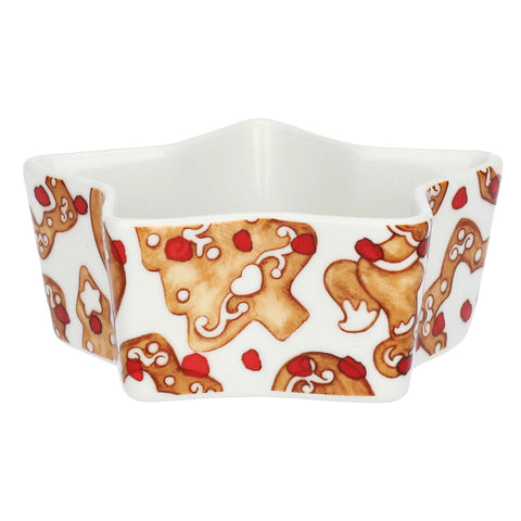 Ciotola a forma di stella in porcellana Thunland, piccola