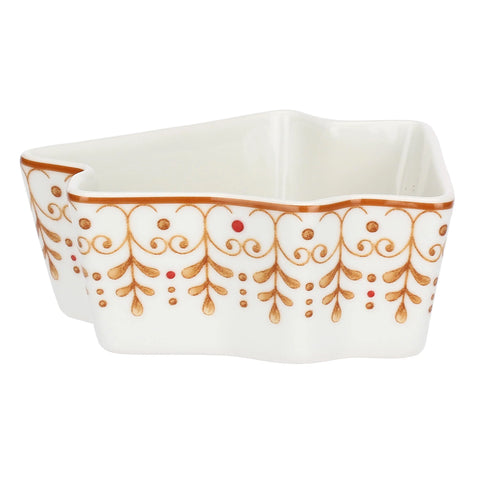 Ciotola a forma di casetta in porcellana Thunland, piccola