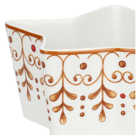 Insalatiera a forma di stella in porcellana Thunland