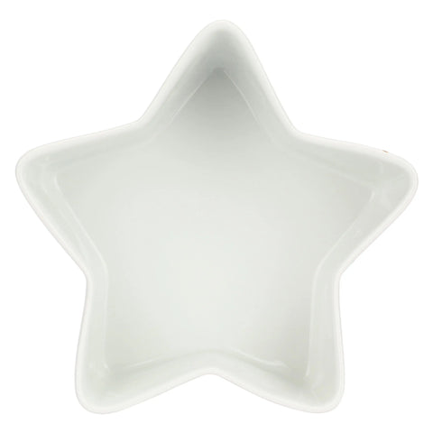Ciotola a forma di stella in porcellana Thunland, media