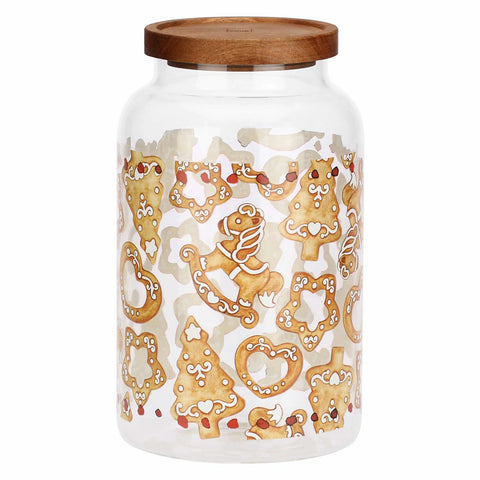 Biscottiera in vetro Thunland