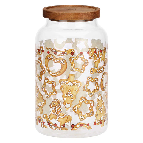 Biscottiera in vetro Thunland