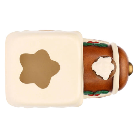 Porta tea-light locomotiva in ceramica