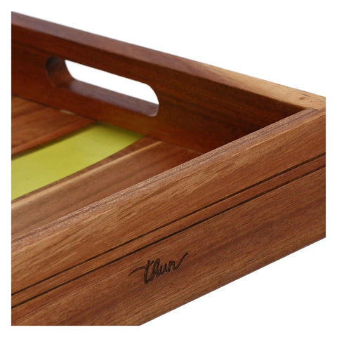 Vassoio in legno Country Bloom