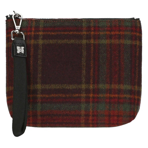 Pochette in tartan chiaro, piccola Thun