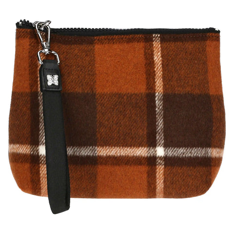 Pochette in tartan chiaro, piccola Thun