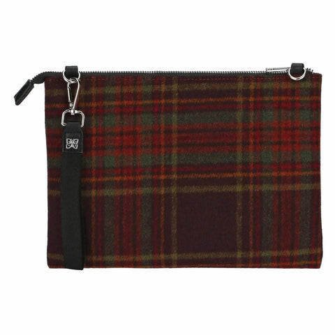 Busta in tartan scuro, grande Thun