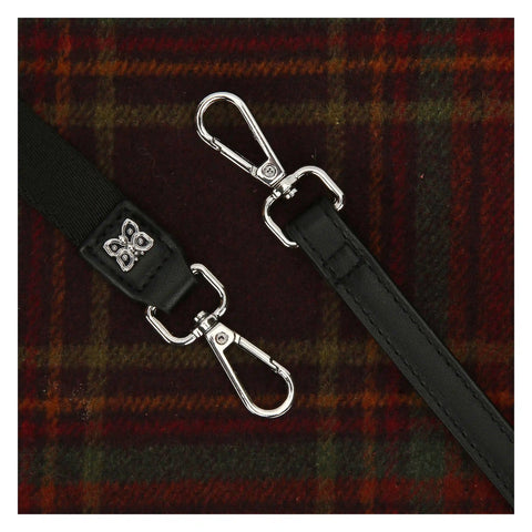 Busta in tartan scuro, grande Thun