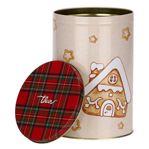 Set presina, guanto e grembiule con scatola in latta Thunland