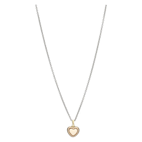 Collana con cuore in ceramica