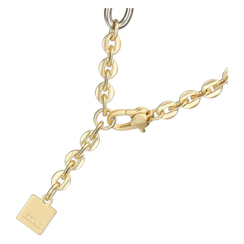 Collana con cuore e perle