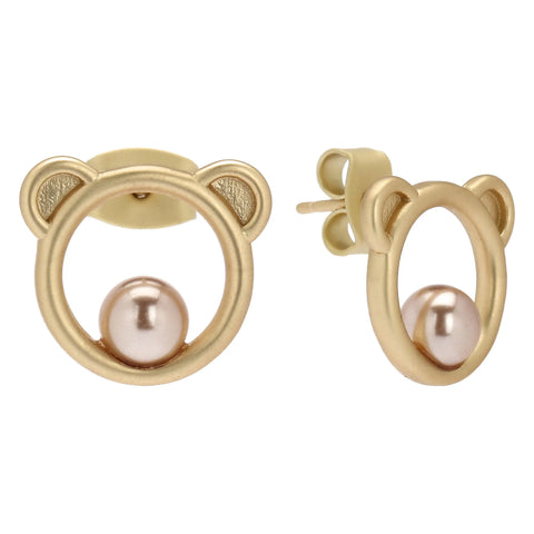 Orecchini Teddy con perla