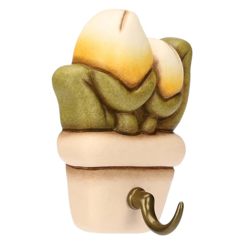 Portastrofinacci 1 gancio vasetto di fiori Country Bloom Thun