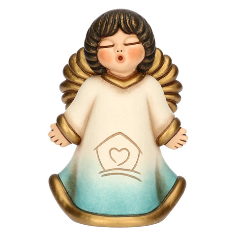 Angelo della famiglia in ceramica, piccolo Thun