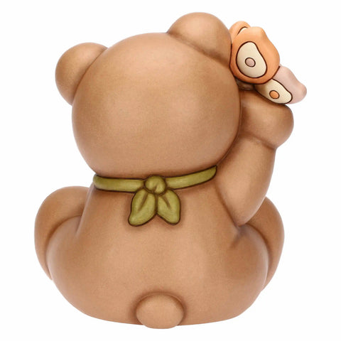 Teddy primavera con farfalla in ceramica, maxi Thun