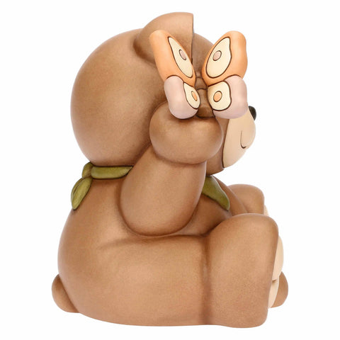 Teddy primavera con farfalla in ceramica, maxi Thun