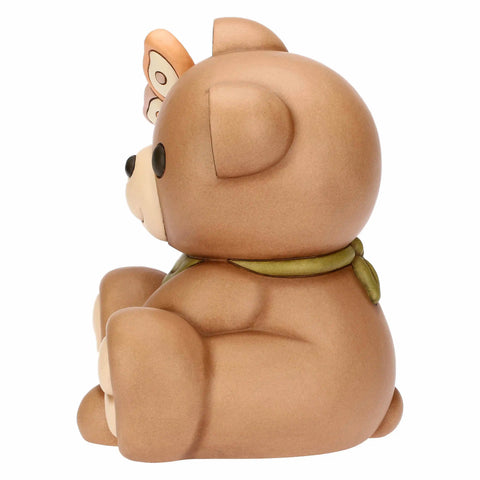 Teddy primavera con farfalla in ceramica, maxi Thun