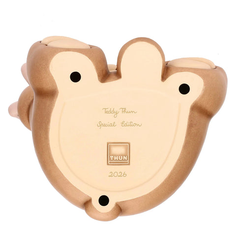 Teddy primavera con farfalla in ceramica, maxi Thun