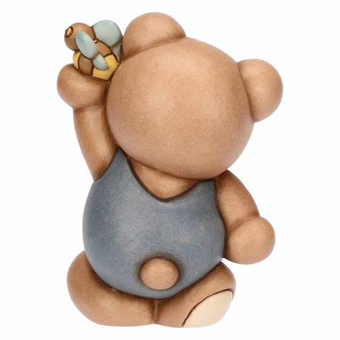 Teddy primavera con ape in ceramica, medio Thun