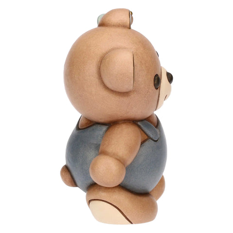 Teddy primavera con ape in ceramica, medio Thun