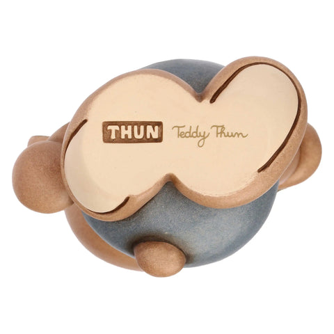 Teddy primavera con ape in ceramica, medio Thun
