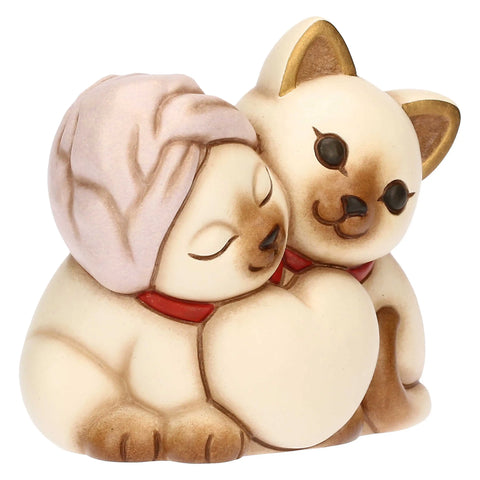 Coppia Gatti Siamesi Piccoli