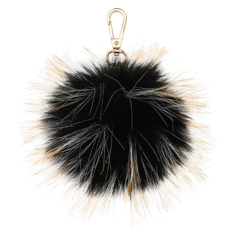 Charm per borsa in fake fur