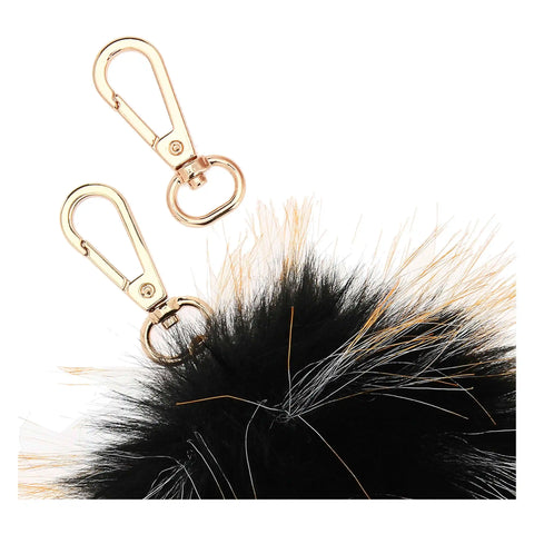 Charm per borsa in fake fur