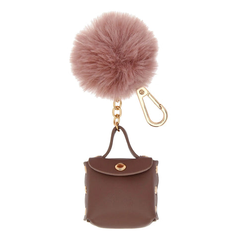 Charm per borsa a nodo in ecopelle