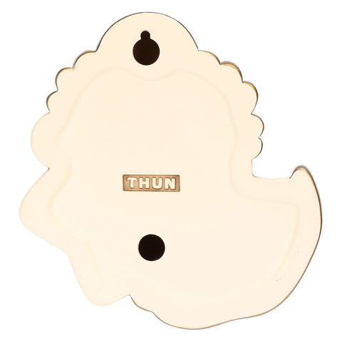 Angelo da parete con stella in ceramica, medio Thun