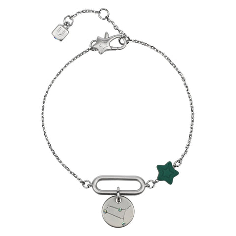 Bracciale con stella e pendente "Gemelli"