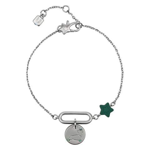 Bracciale con stella e pendente "Leone"