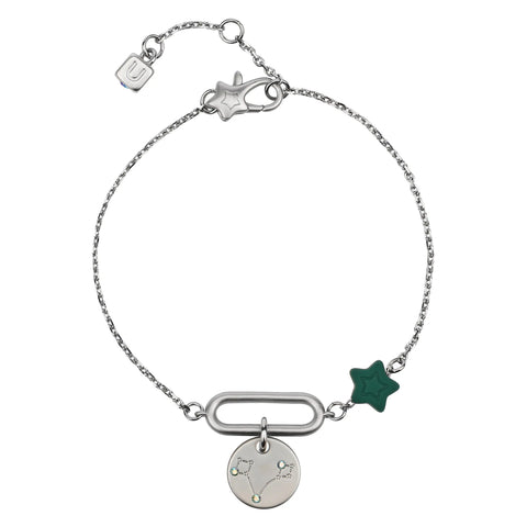 Bracciale con stella e pendente "Pesci"