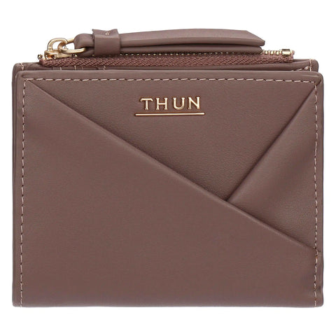 Portamonete in ecopelle incrocio