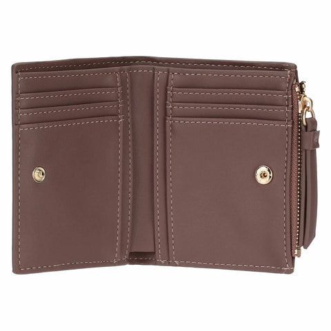 Portamonete in ecopelle incrocio