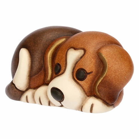 Mini beagle Bigo in ceramica