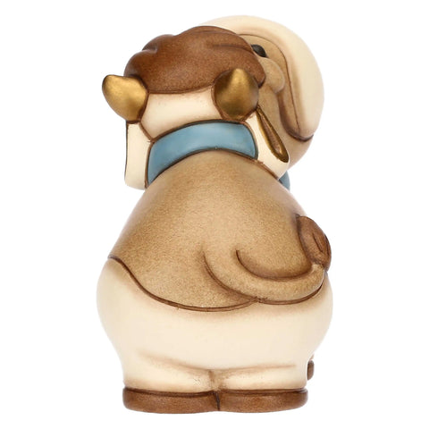 Mucca Gigliola in ceramica, piccola Thun