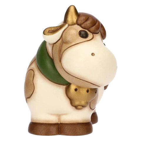 Mucca Fiorella in ceramica, media Thun